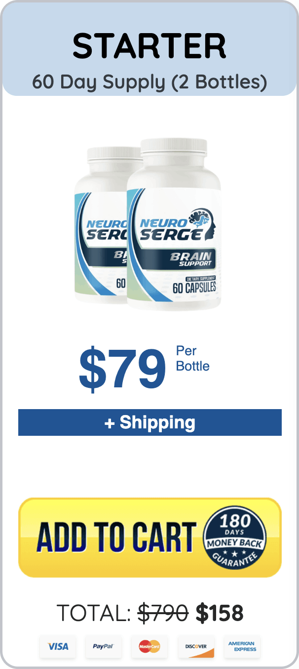 Neuro Serge 60 day supply